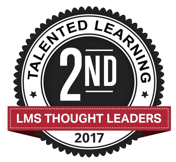 Learndot by ServiceRocket LMS Thought Leader 2017 Talented Learning